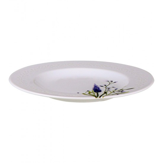 Prato Sobremesa 21cm Lilla Porcelana Tramontina